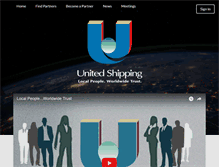 Tablet Screenshot of myunitedshipping.com